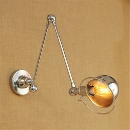 Modern Contemporary Country Chrome Feature for Swing Arm Eye Protection Downlight Swing Arm LightsWall