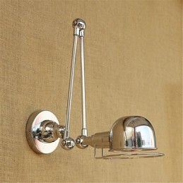 Modern Contemporary Country Chrome Feature for Swing Arm Eye Protection Downlight Swing Arm LightsWall