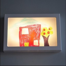 Integrated Modern Contemporary Modern Comtemporary Painting Feature for Ambient Light Wall Sconces