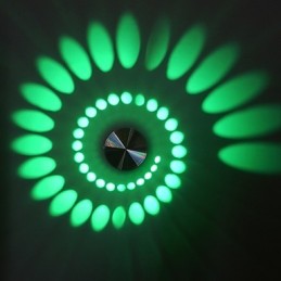 Modern Light Aluminum Flush Mount Wall Lamp Integrated