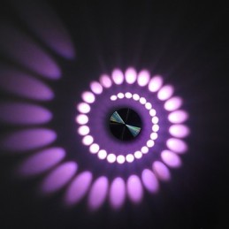 Modern Light Aluminum Flush Mount Wall Lamp Integrated