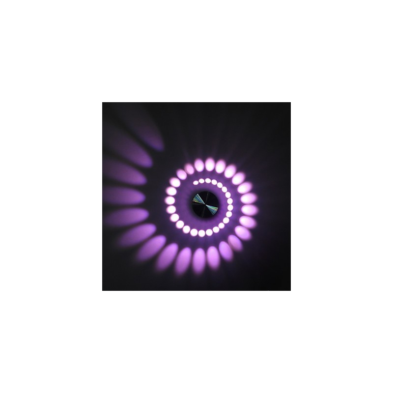 Modern Light Aluminum Flush Mount Wall Lamp Integrated