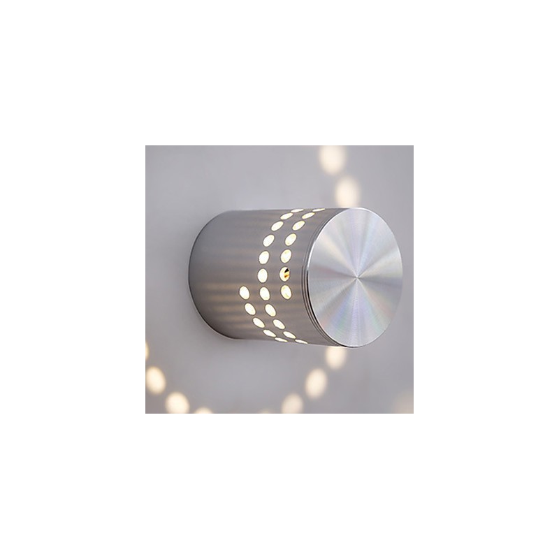 Modern Light Aluminum Flush Mount Wall Lamp Integrated