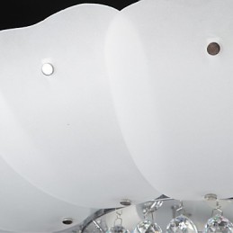 Flush Mount Crystal Modern Contemporary Traditional Classic Metal