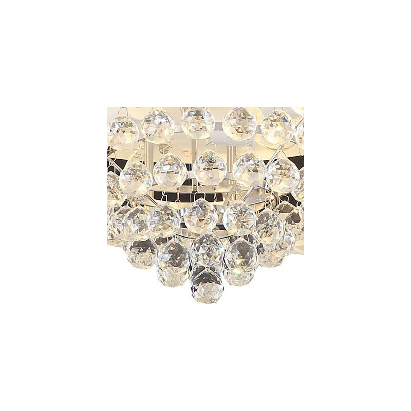 Flush Mount Crystal Modern Contemporary Traditional Classic Metal