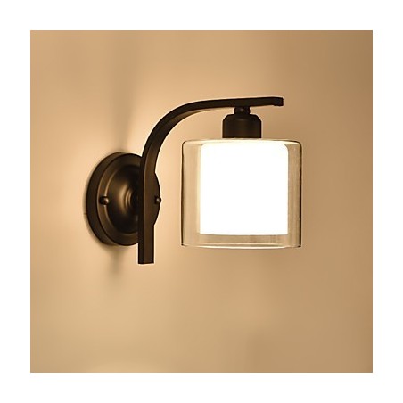 Traditional Classic Country Retro Painting Feature for Wall Sconces Wall Light