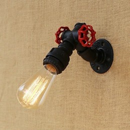 Country Retro Painting Feature for Mini Style Ambient Light Wall Sconces Wall Light
