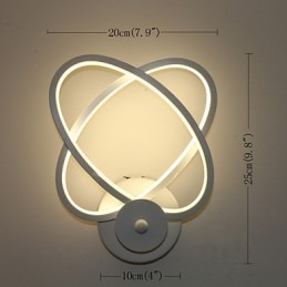 Creative Wall Lamp Bedside Wall Corridor Study Fashion Aluminum Lamp