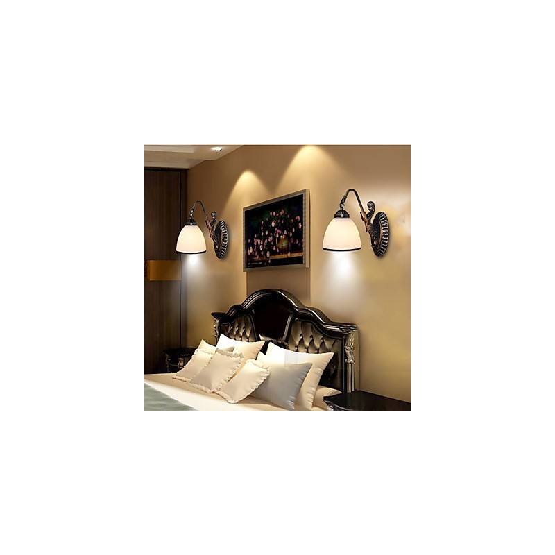 European Style Retro Living Room Bedroom Lamp Porch Wall Lamp Balcony Coffee Shop Wall Lamp