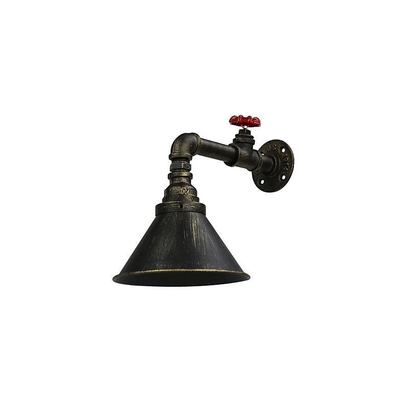 loft Retro Industrial Wall Sconce Restaurant And Bar Metal Water Pipe Wall lamp
