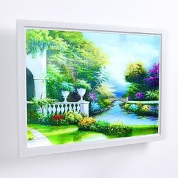 Integrated Modern Contemporary Modern Comtemporary Painting Feature for Ambient Light Wall Sconces