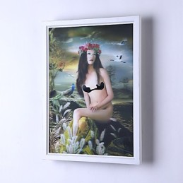 Integrated Modern Contemporary Modern Comtemporary Painting Feature for Ambient Light Wall Sconces