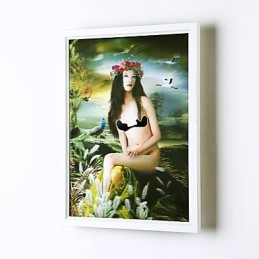 Integrated Modern Contemporary Modern Comtemporary Painting Feature for Ambient Light Wall Sconces