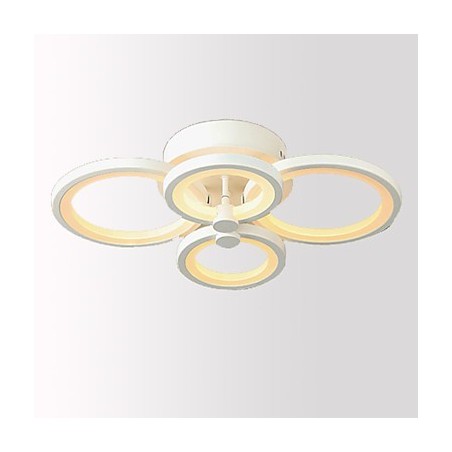 42W Flush Mount Modern Contemporary Painting Metal