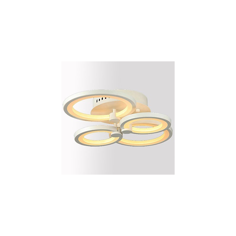 42W Flush Mount Modern Contemporary Painting Metal