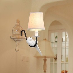 Rustic Lodge Simple Vintage Painting Feature Ambient Light Wall Sconces Wall Light