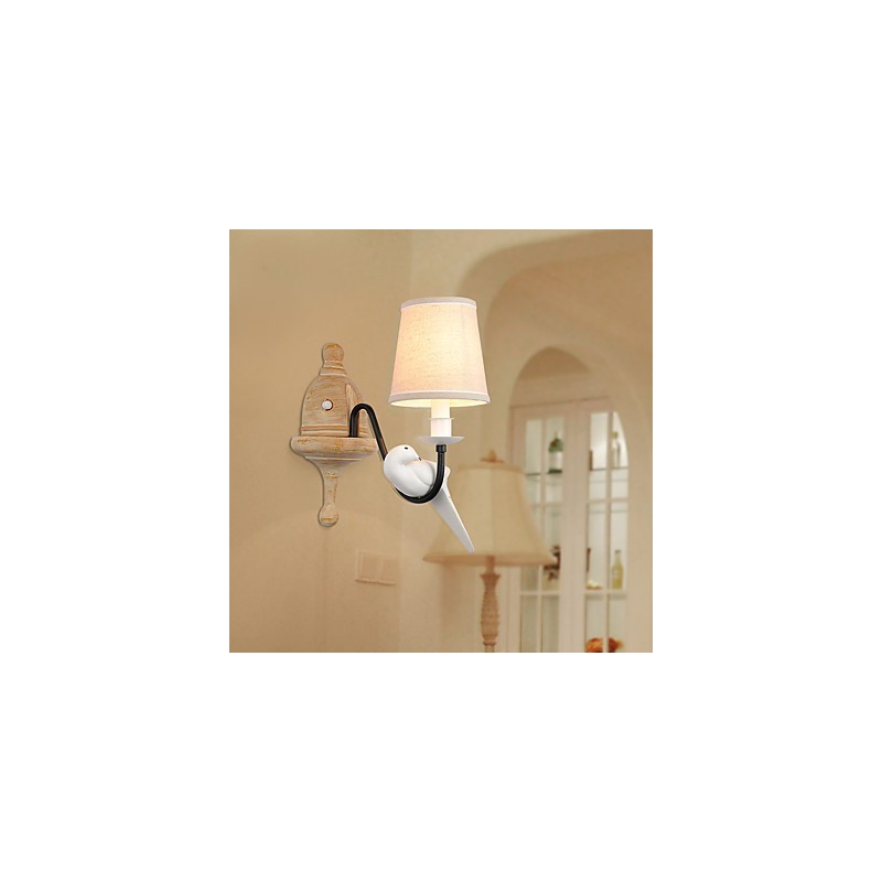 Rustic Lodge Simple Vintage Painting Feature Ambient Light Wall Sconces Wall Light