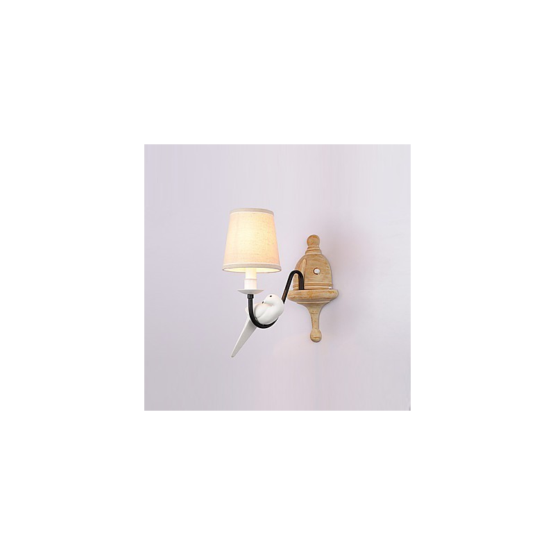 Rustic Lodge Simple Vintage Painting Feature Ambient Light Wall Sconces Wall Light