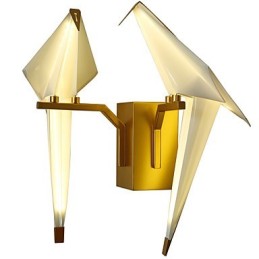 Integrated Simple Traditional Classic Country Gold Feature for Mini Style Ambient Light