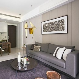 Integrated Simple Traditional Classic Country Gold Feature for Mini Style Ambient Light