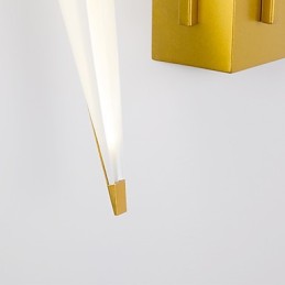 Integrated Simple Traditional Classic Country Gold Feature for Mini Style Ambient Light