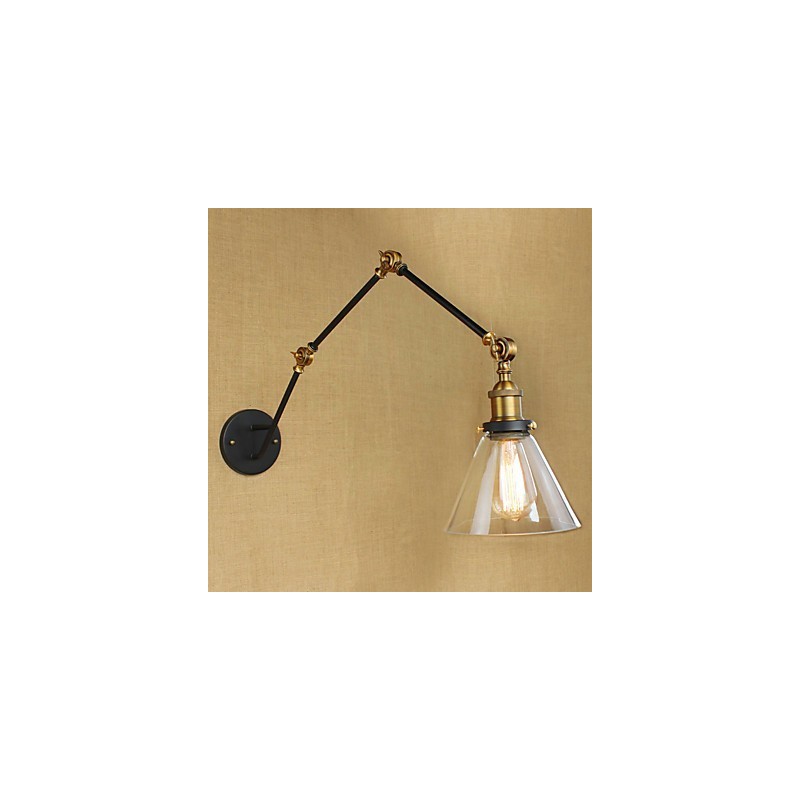 Simple Vintage Country Retro Painting Feature for Swing Arm Eye Protection Ambient Light