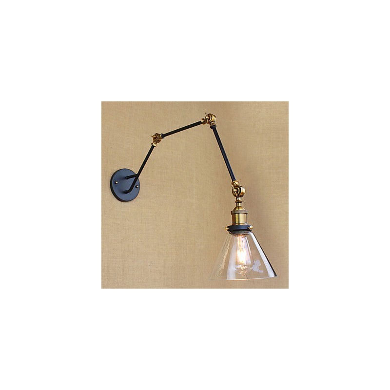 Simple Vintage Country Retro Painting Feature for Swing Arm Eye Protection Ambient Light