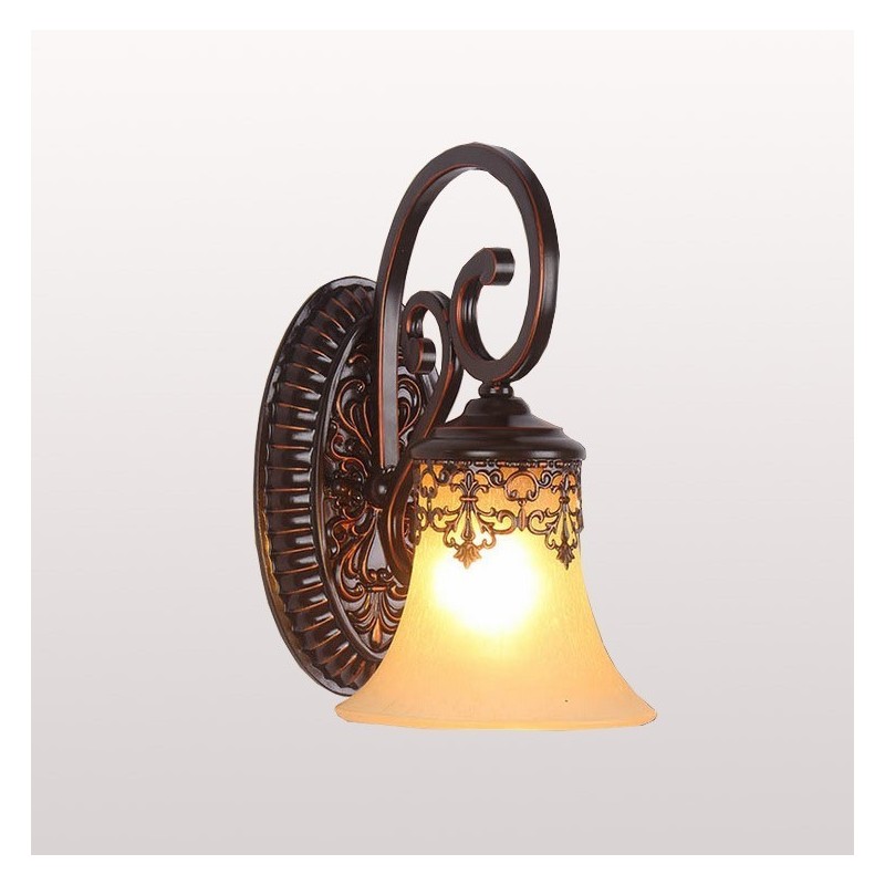 Hotel Lobby Wall Lamp Bedroom European Wall Lamp Creative Living Room Lamp Decoration Retro Corridor Wall Lamp
