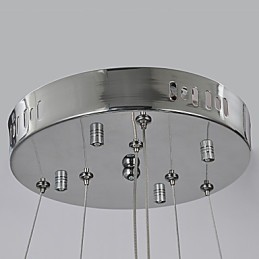 Traditional Classic Chrome Metal Chandelier