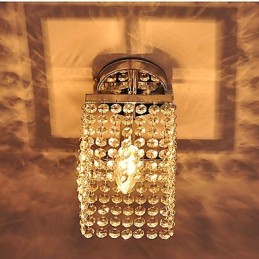 Modern Contemporary Crystal Mini Style Painting Flush Mount
