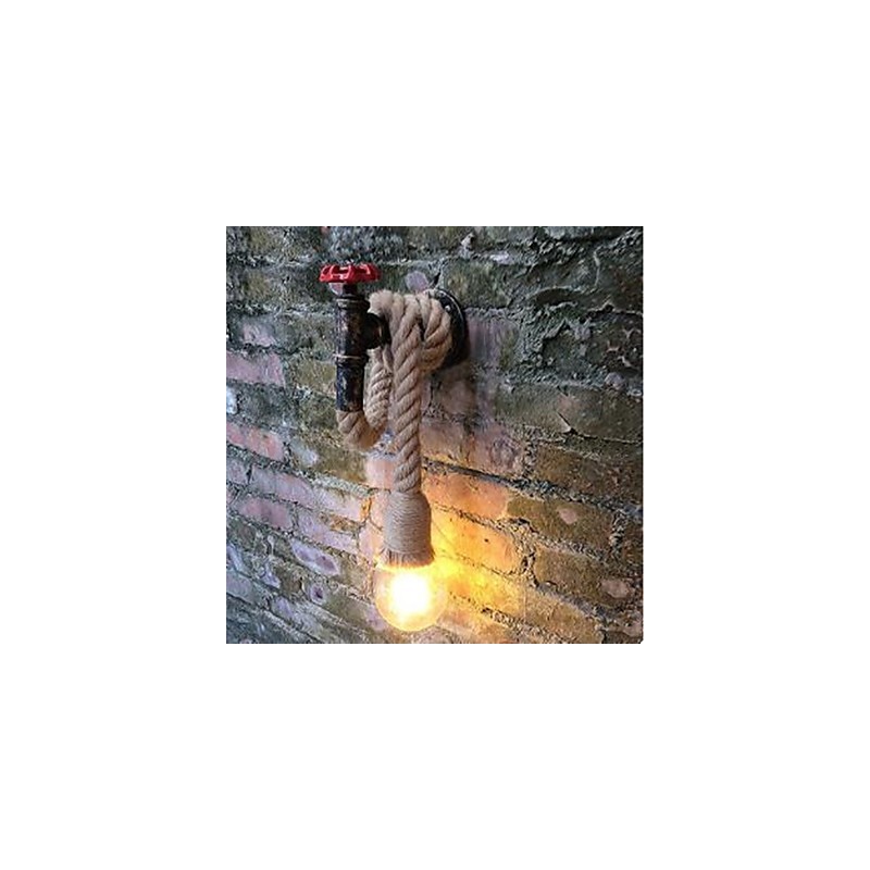 Rustic Lodge Painting Feature for Ambient Light Wall Sconces Wall Light