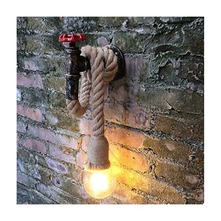 Rustic Lodge Painting Feature for Ambient Light Wall Sconces Wall Light