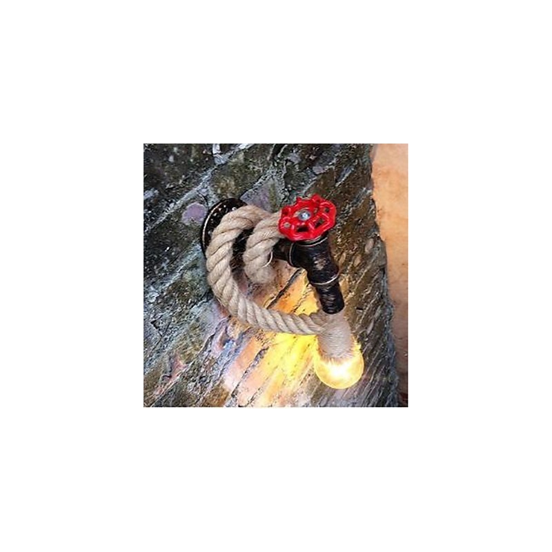 Rustic Lodge Painting Feature for Ambient Light Wall Sconces Wall Light