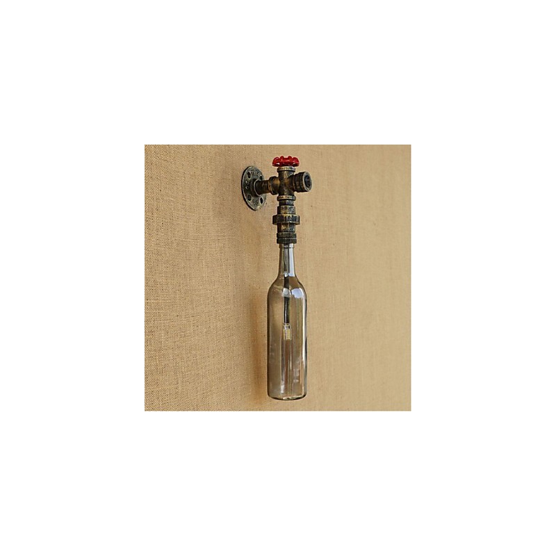 Smoke Gray Water Bottle Wall Lamp Wall Light