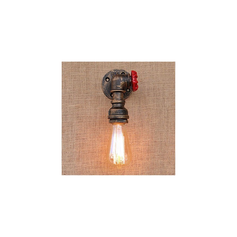 Nostalgia Simple Water Pipe Decorative Small Wall Lamp Wall Light