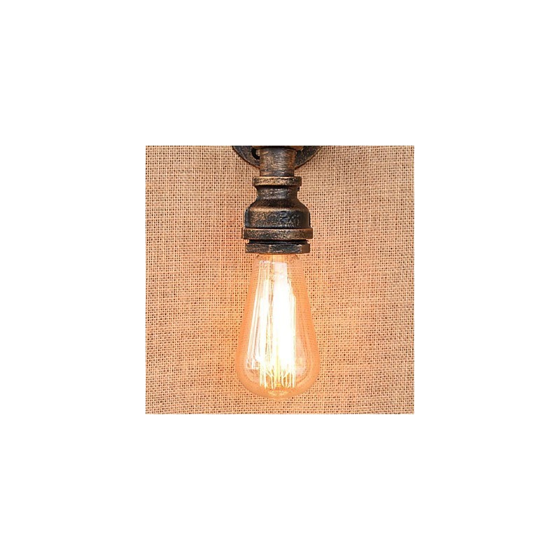 Nostalgia Simple Water Pipe Decorative Small Wall Lamp Wall Light