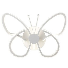 Modern Wall Lights Butterfly Shape Creative Metal Acrylic Living Room Hallway Bedroom Hotel rooms Bedside Lamp