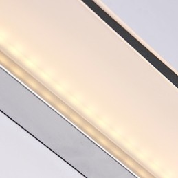 Integrated Modern Contemporary Electroplated Feature for Ambient Light Bathroom Lighting Wall Light