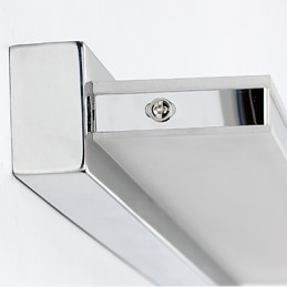 Integrated Modern Contemporary Electroplated Feature for Ambient Light Bathroom Lighting Wall Light