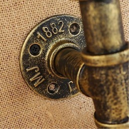 Retro Industrial Wind Switch Water Bottle Wall Lamp Wall Light Blue