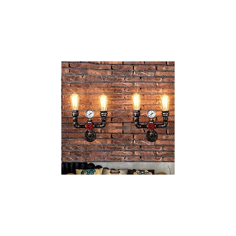 2 Heads Vintage Industrial Metal Wall Lights Restaurant Cafe Bar Decoration lighting