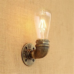 Country Retro Painting Feature for Mini Style Ambient Light Wall Lights Wall Light