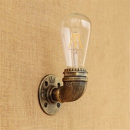 Country Retro Painting Feature for Mini Style Ambient Light Wall Lights Wall Light