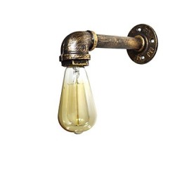Rustic Lodge Traditional Classic Antique Brass Feature for Ambient Light Wall Sconces Wall Light