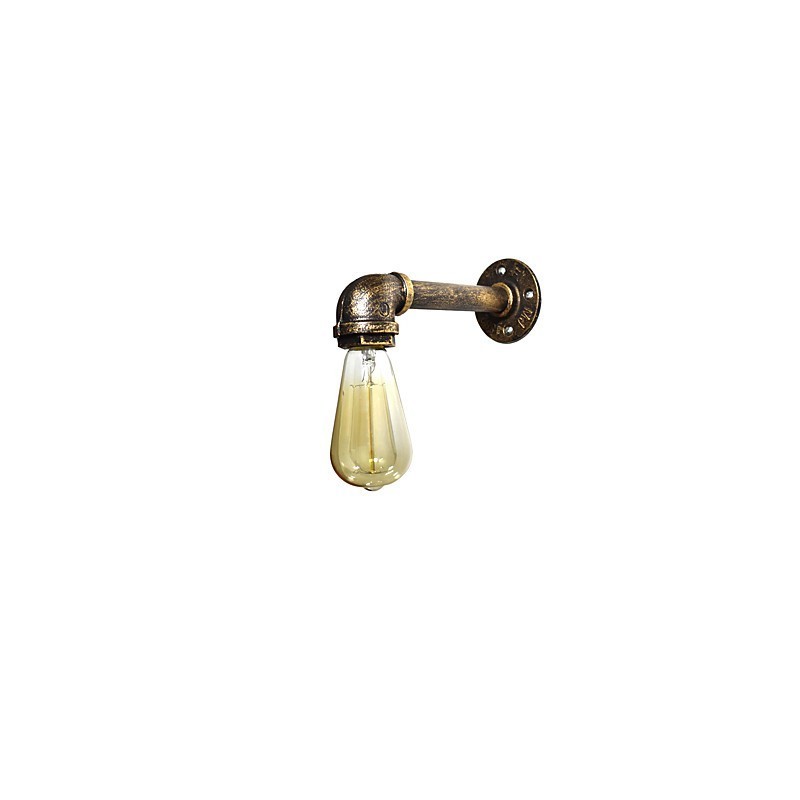 Rustic Lodge Traditional Classic Antique Brass Feature for Ambient Light Wall Sconces Wall Light