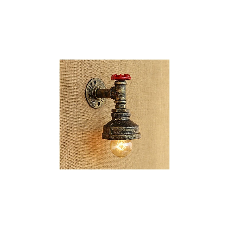 Country Retro Painting Feature for Ambient Light Wall Sconces Wall Light