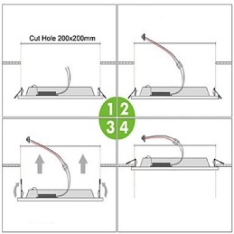 Modern Contemporary Painting Metal Flush Mount