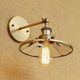 Rustic Lodge Country Retro Electroplated Feature for Mini Style Ambient Light Wall Sconces
