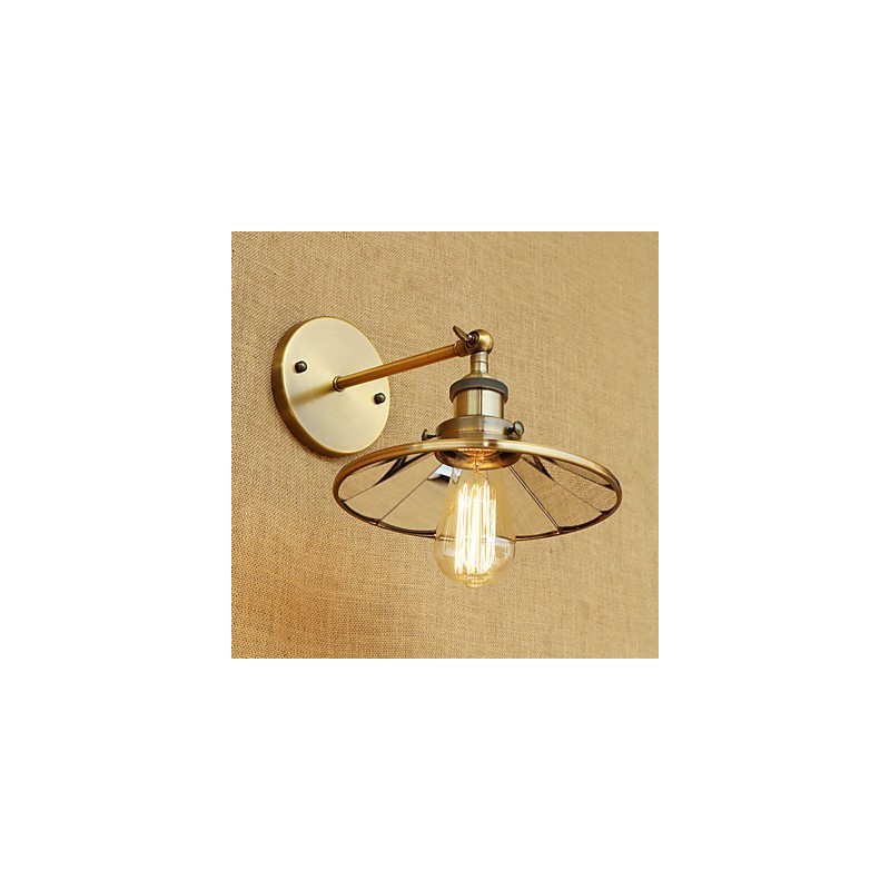 Rustic Lodge Country Retro Electroplated Feature for Mini Style Ambient Light Wall Sconces
