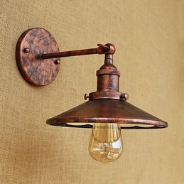 Rustic Lodge Country Retro Electroplated Feature for Mini Style Ambient Light Wall Sconces